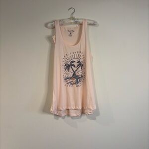 Salt Life Women's Pink Tank Top- NWT